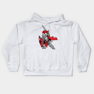 A Knight Motive Ready To Fight Kids Hoodie